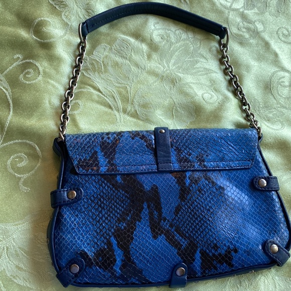 Cynthia Rowley blue bag - Picture 2 of 6
